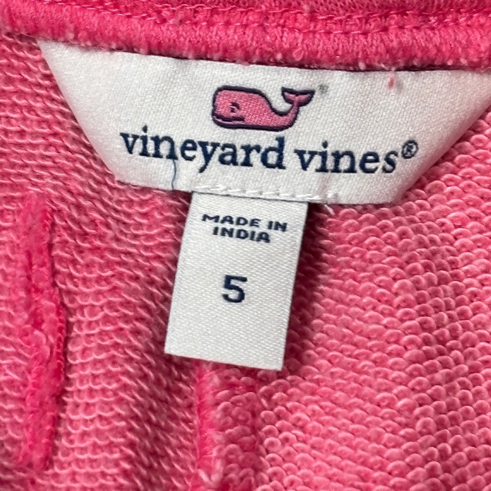 Vineyard Vines Pink French Terry Wide Leg Pants - size‎ 5 NEW - Picture 5 of 6